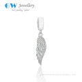 Boutique Jewelry New Designs 925 Silver Angel Wing Pendant For Necklace And Bracelet